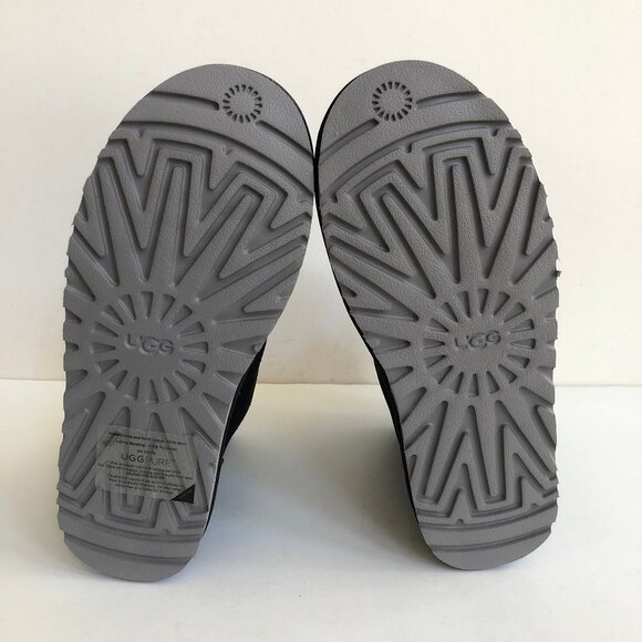 UGG MEN HARKLEY WATERPROOF NEW NAVY SHEARLING SUEDE BOOTS US 8 / EU 41 / UK 7 - Picture 5 of 6